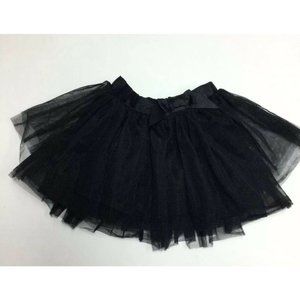 Hartstrings Girls Tulle Skirt With Bow Black Size 4 Holiday Party Costume